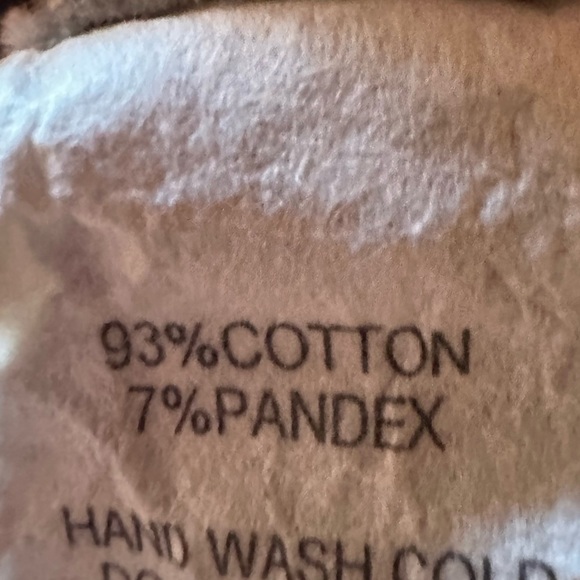 G Scent size L dark grey strait leg leggings with skirt - Picture 3 of 6